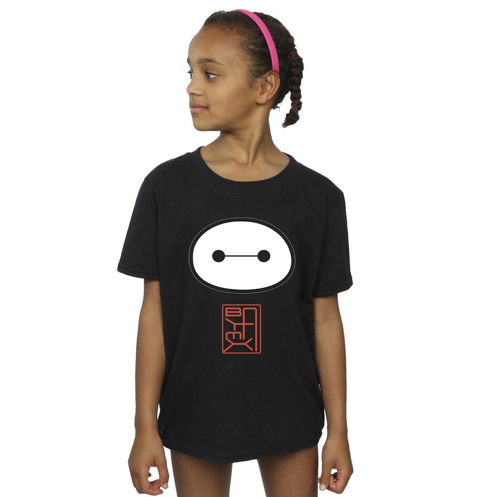 Disney Mädchen-T-Shirt „Big Hero 6 Baymax Icon“ aus Baumwolle