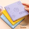 Cartoon Square A7 Softcover Notebook - Portable Pocket Journal for Travel & Stamps