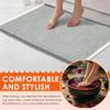 Waffle Bathroom Mat Soft Quick Absorbent Washable Nonslip Bottom with Tassels for Bathroom Door Mat Floor Tub Beside Decor