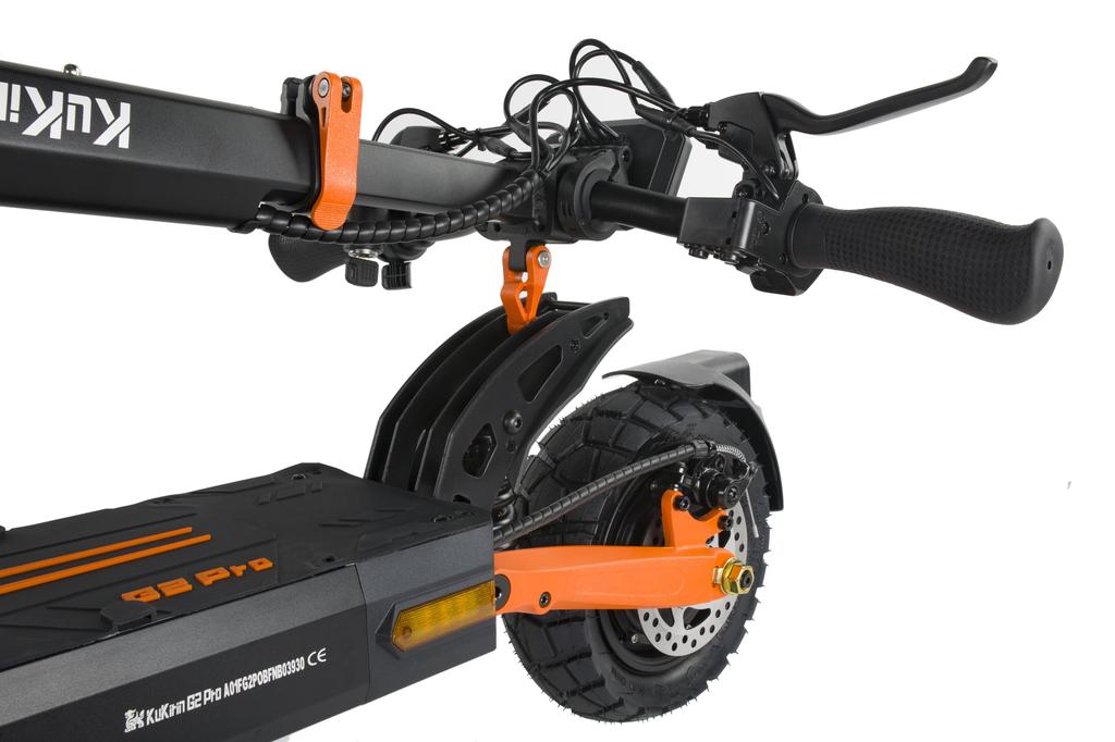 KuKirin G2 Pro Electric Scooter Powerful 600W Motor, 45 Km/h Max Speed 58 Km Range, 48V/15.6Ah Large Capacity Battery