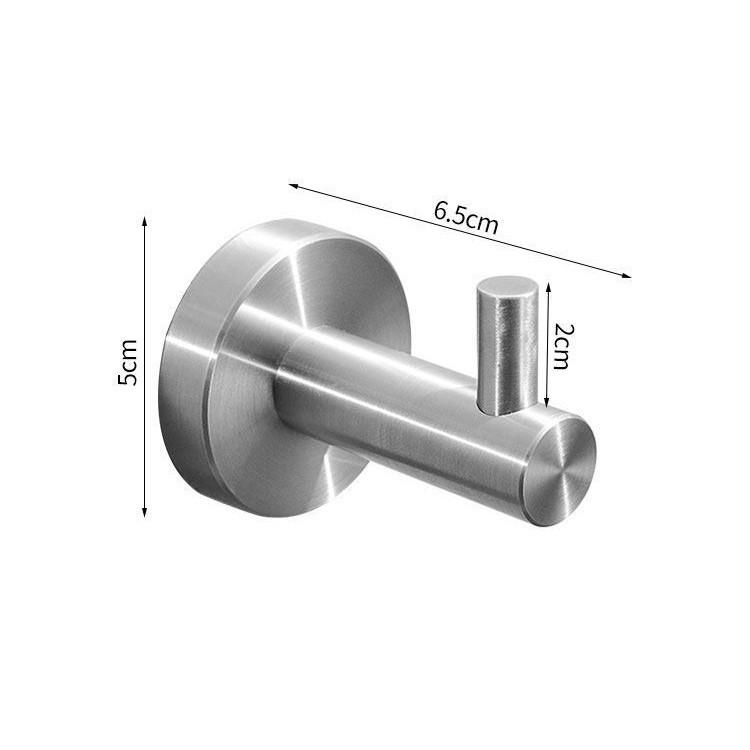 Stainless Steel Bathroom Towel Rack Set with Mirror Shelf & Nail-Free Installation