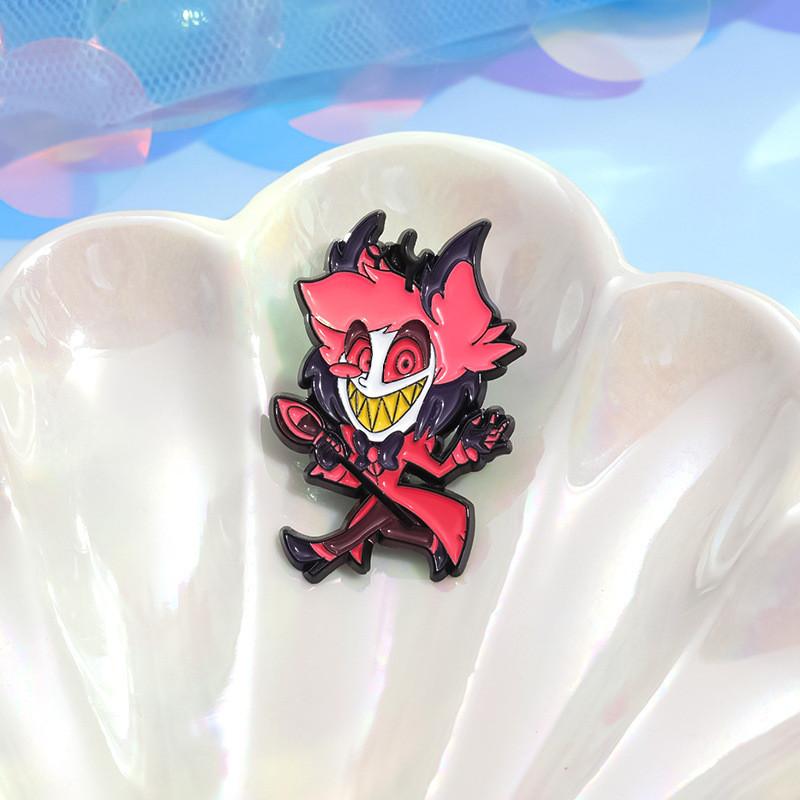 Fun Character Cartoon Brooch With Colorful Enamel Finish Perfect For Fashion And Collecting