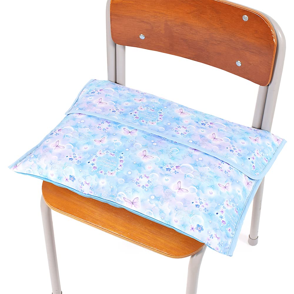 COLORFUL CANDY STYLE Disaster Prevention Hood Cover for Girls, Elementary School Students, Backrest, Cushion, Stylish, Moonlight Butterfly N4736300