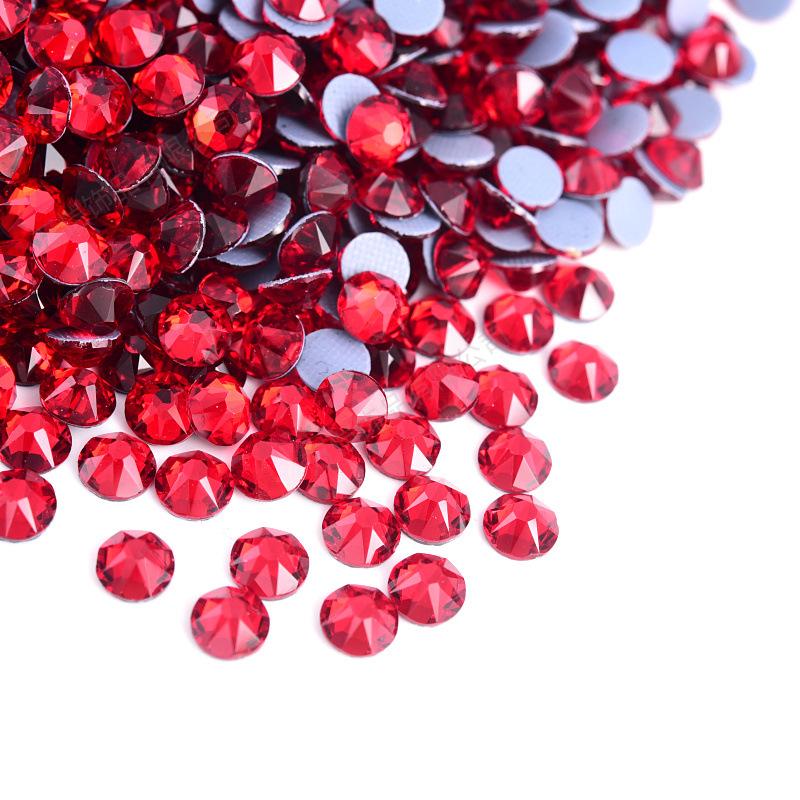 Eight Big And Eight Small Imitation Austrian Glass Hot Glue Bottom Hot Diamond Rhinestone Diy Clothing Accessories