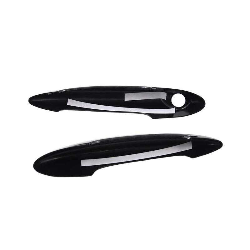 Pokrywa klamki drzwi do samochodów BMW MINI Cooper S R50 R52 R53 R55 R56 R57 R58 R59 R61 Akcesoria Stylizacja z włókna węglowego Błyszcząca czerń