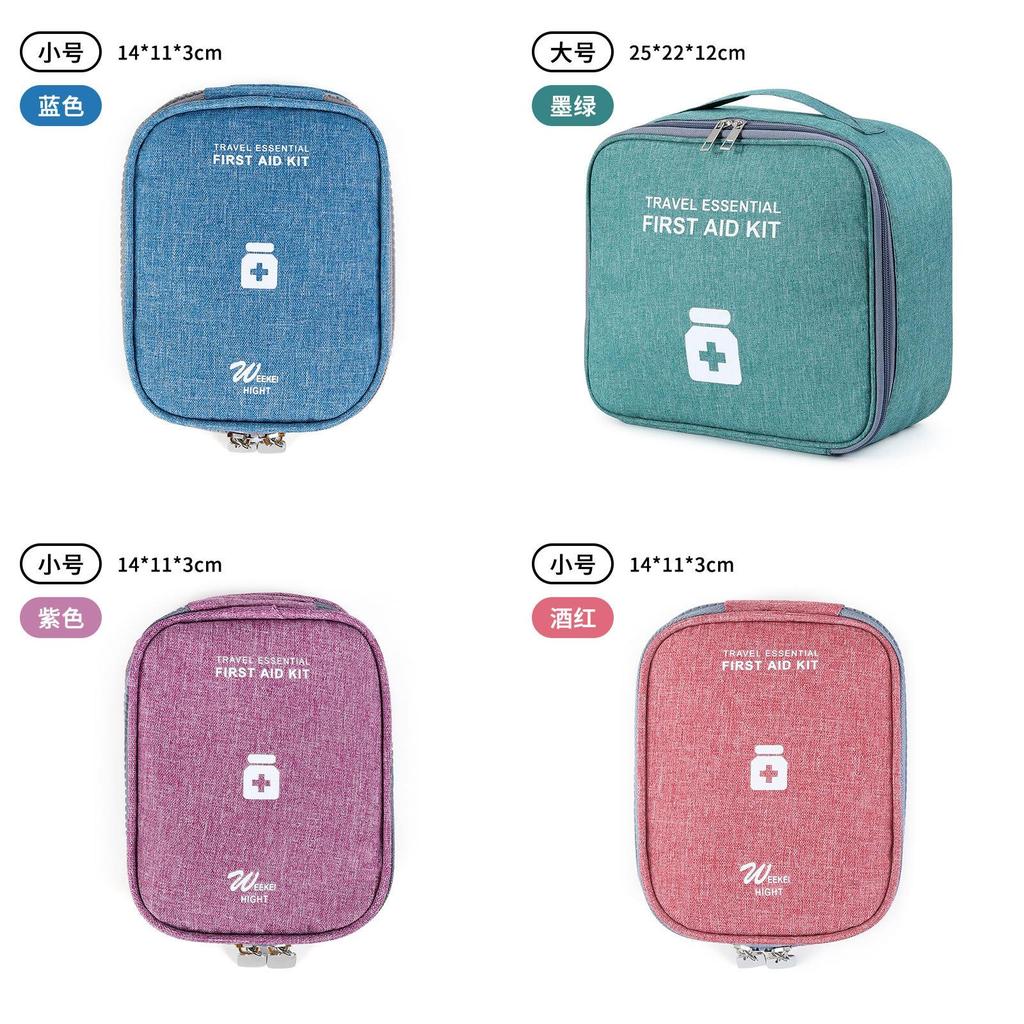 Travel Portable Medical Kit Handbag For Children Emergency First Aid Medical Bag For Kids