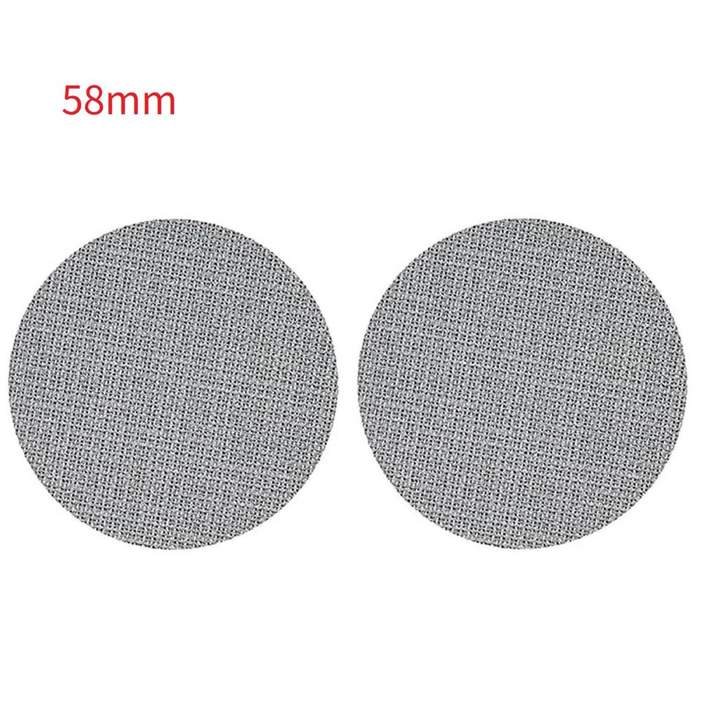 Espresso Filter Screen Set 2pcs 316 Stainless Steel Designed for Flat Face Contact and Optimized Water Flow in For Portafilter