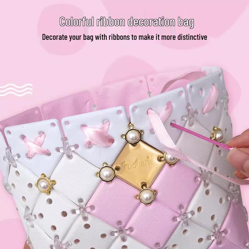 Handmade Japanese Puzzle DIY Bag for Girls (Ages 3-9) - Educational Toy & Birthday Gift