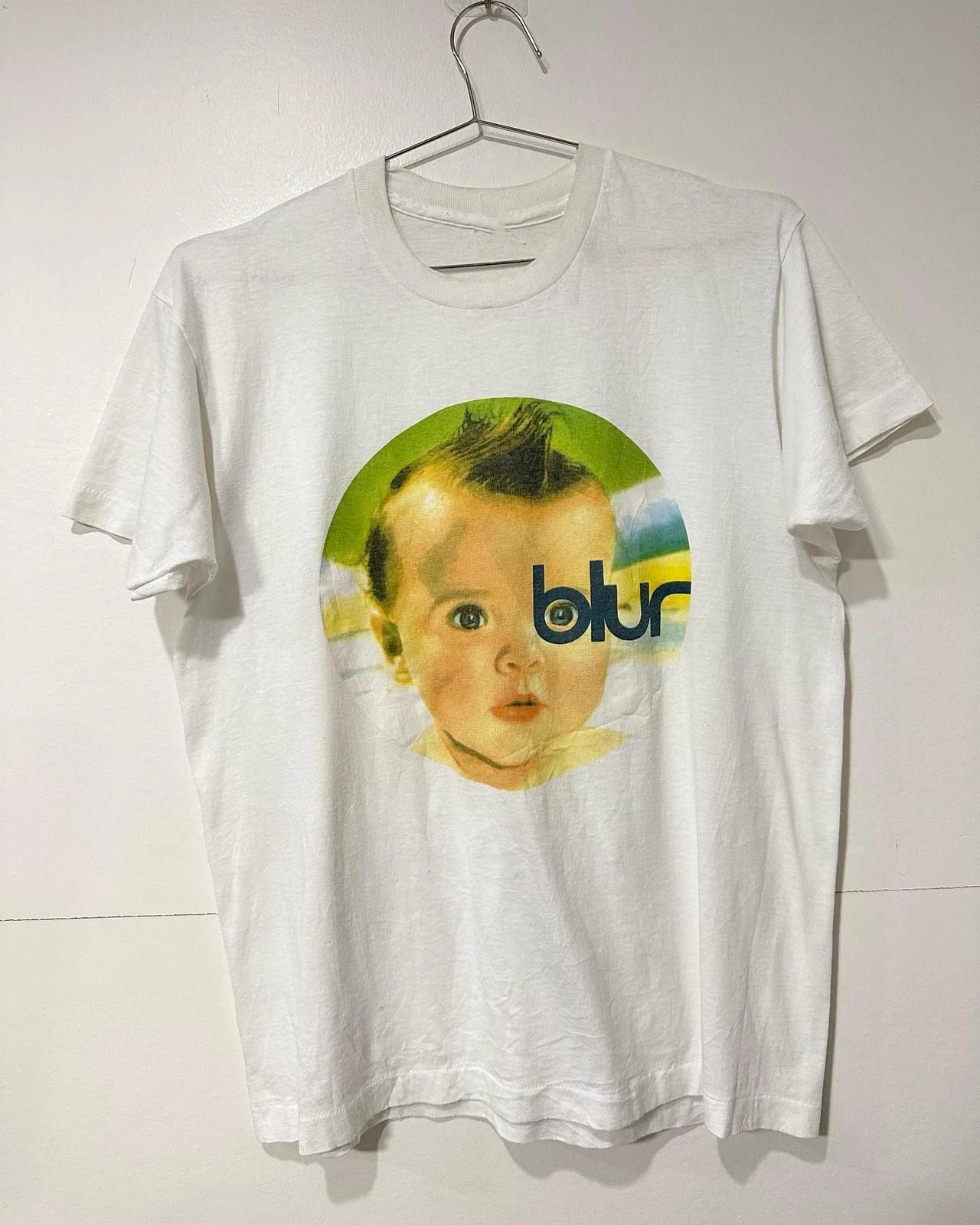 Retro Blur Band Album For Fans Cotton White All Size T Shirt UR818 XXXL