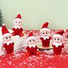 Poseable Christmas Baby Elf Dolls Ornament Plush Toys Kids Gift 2024 Christmas Party Decoration for Home 2025 New Year Supplies
