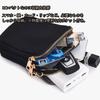 [To all Genie] Crossbody Vertical Mini Smartphone Pouch Shoulder Bag for Women (Black)