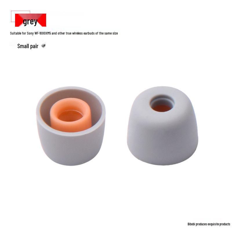 Sony WF-1000XM5 & WF-1000XM4 True Wireless Bluetooth-Kopfhörer Silikonhülle und Ohrstöpsel.