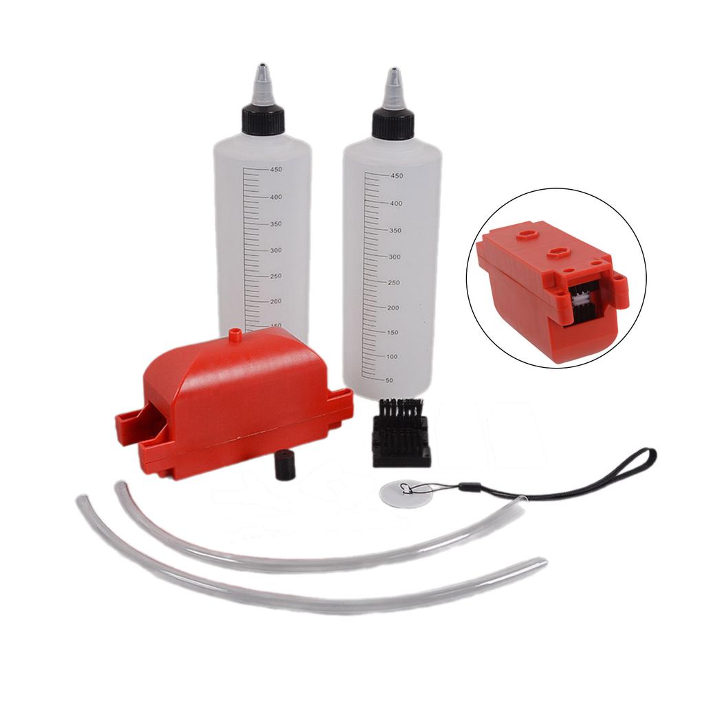 Dirty Chain Machine Motorcycle Bicycles Chain Cleaning Device for Deep and Effective Clean Chain Washing Set