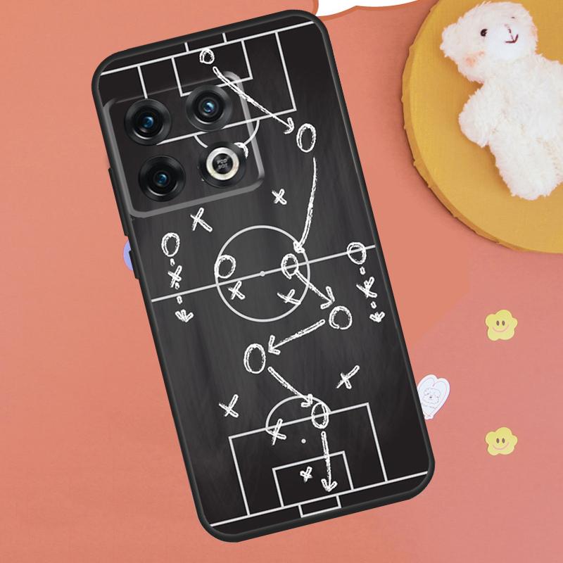 Football Soccer Tactics Time Case For OnePlus Nord CE 5 2 3 4 Lite N20 N30 OnePlus 15 13 12 11 10R 13R 12R 10T 13T Funda