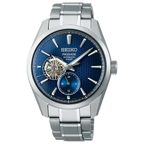

[Seiko] SEIKO PRESAGE Automatic Core Shop Exclusive Distribution Limited Watch Men s Prestige Line SARJ003 Sharp Edged Series Open Heart