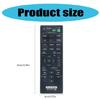 RM-ADU162 Replacement Remote Control for WW-TS124 DAV-TZ140 HBD-DZ170 SSTS123 SSCT123 SST124 Home Theater Systems