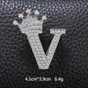 Unisex Versatile English Letter Brooch Lapel Pin for Suits and Clothing