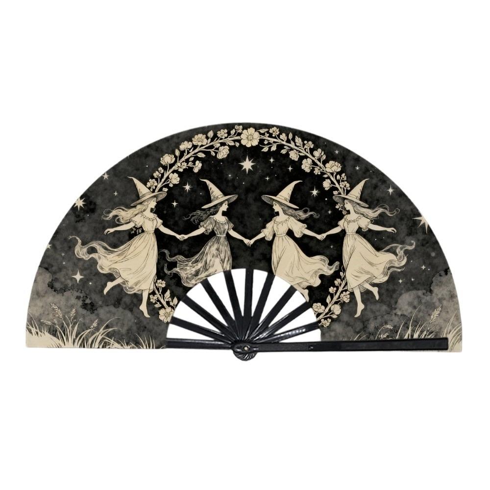 Handheld Kung Fu Fan 33cm 13in Folding Hand Fan Chinese Style Large Hand Fan Decoration