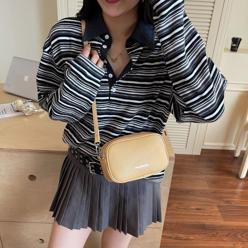 Premium Texture Simple Casual Shoulder Bag Women's Summer New Versatile Messenger Small Square Bag