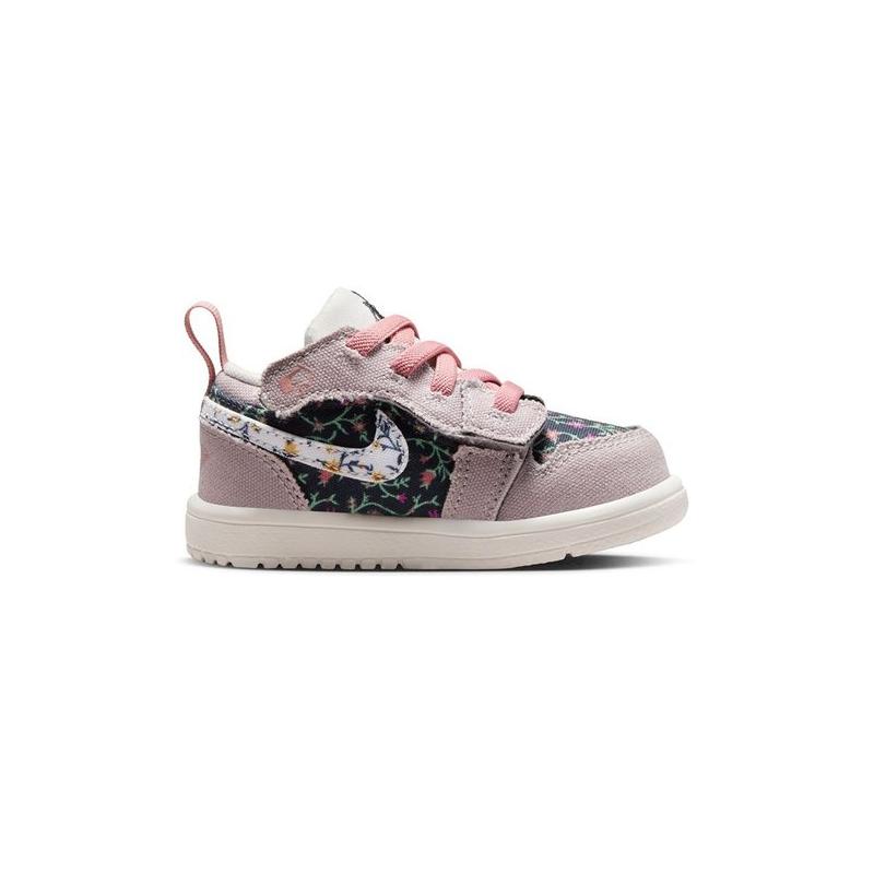 Air Jordan 1 Low ALT SE TD Floral Baby Sneakers Purple Platinum-Violet Anthracite FJ3450-001