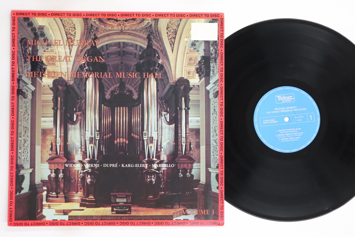 

LP Record MICHAEL MURRAY - Michael Murray Playing The Great Or 5036 TELARC 1977 US Classical Used