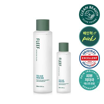 Cica Aloe Fresh Skin Toner 200mL Special Set (+50mL)