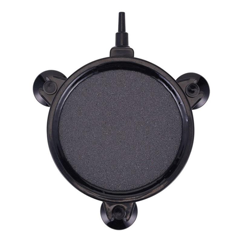 

Aquarium Air Pump Sand Stone Oxygen Pump Fresh Air Stone Bubble Bar Aquarium Fish Tank Aerator Pump Stone with Suction Cups New Dia. 12cm чорний
