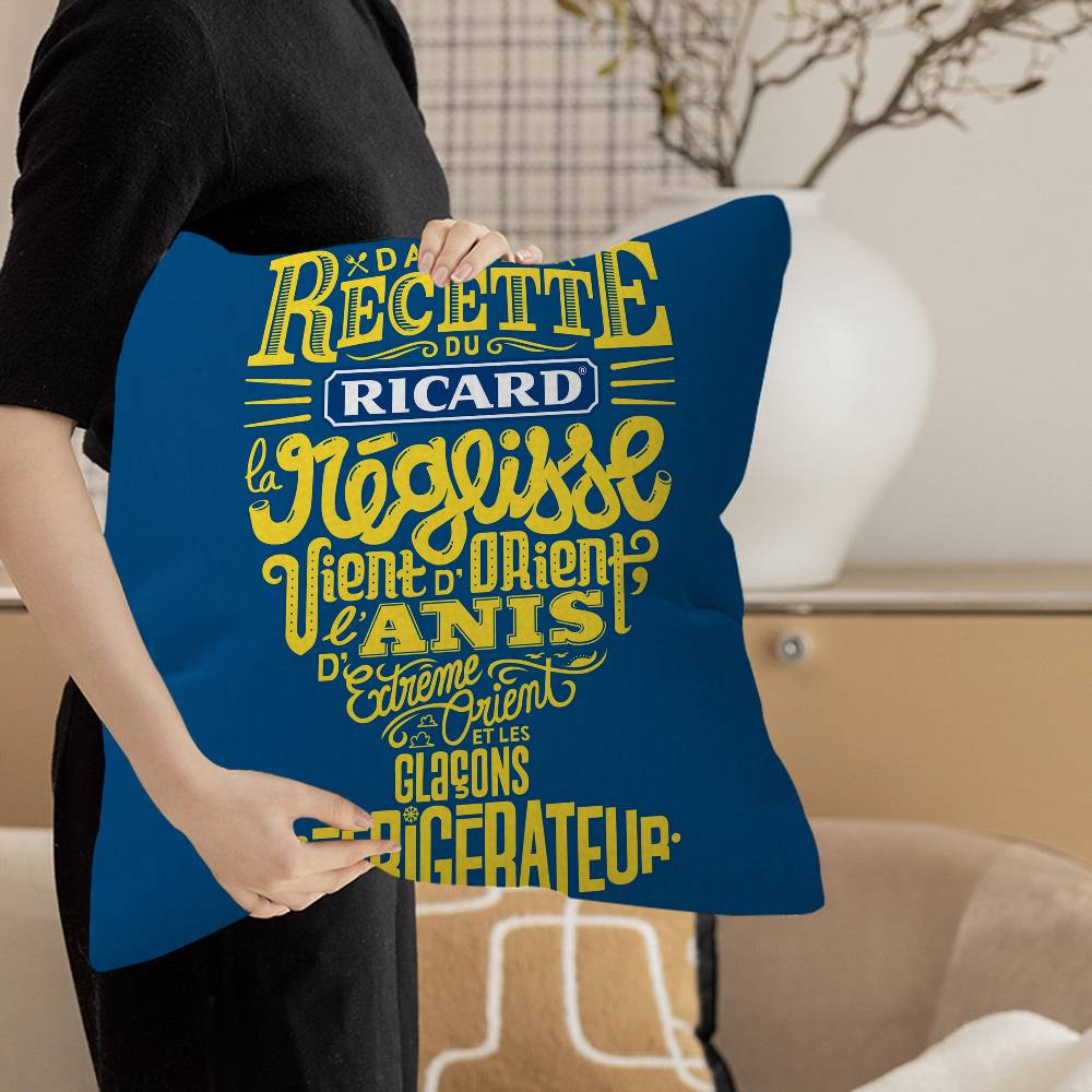 R-Ricards Logo Lucky Dragon Pillow Cover Sofa Cushion Cover Home Room Decoration Children Gift