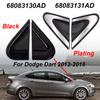 Car Black Front Window Triangle Plate Triangle Garnish Cover Panel Replacement 68083130AD 68083131AD For Dodge Dart 2012-2016