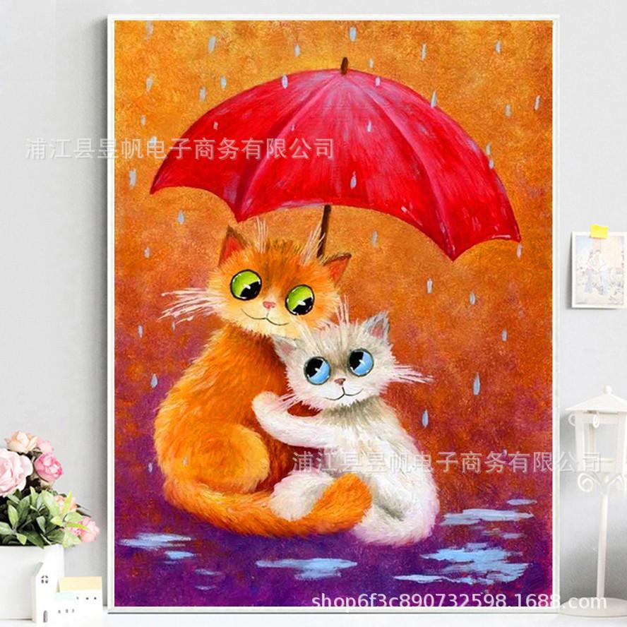 

DIY 5D Полный Круглый Дрель Алмазная Картина Вышивка Крестом Комплект Главная Стена Декор Ремесло