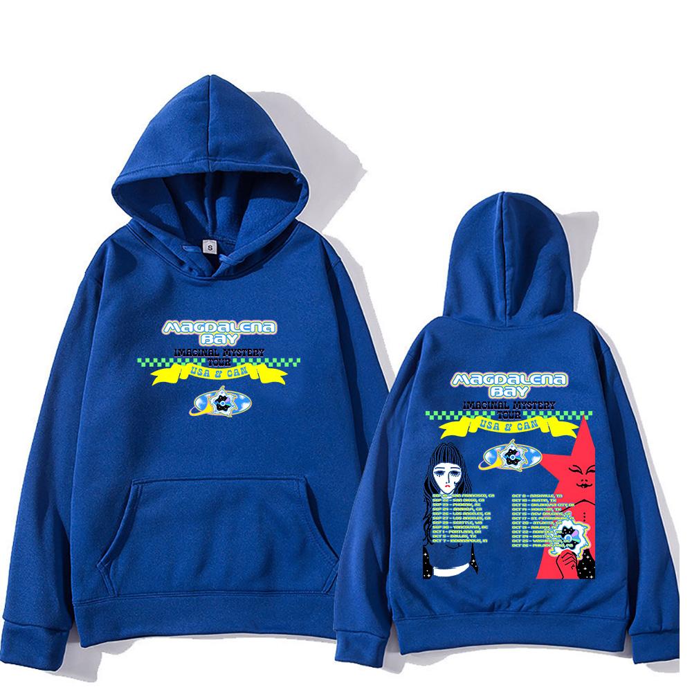 Magdalena Bay Imaginal Mystery Tour Hoodies New Harajuku Aesthetic Pullovers Women Men Fashion Hooded Sweatshirts High Quality
