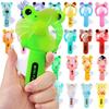 8pcs Mini Cartoon Handheld Fans - Cute Animal Patterns, Portable Manual Cooling Fans, Summer Party Favorite for Outdoor JXB