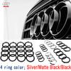 For 8P 1Pc Car Front Emblem Rear Badge Cover Tail Logo Auto Accessories For Audi A8 S5 S6 S Line A3 A4 A5 A6 A7 S3 Q5 Q7 Q2 Q3 S3 S4 S8