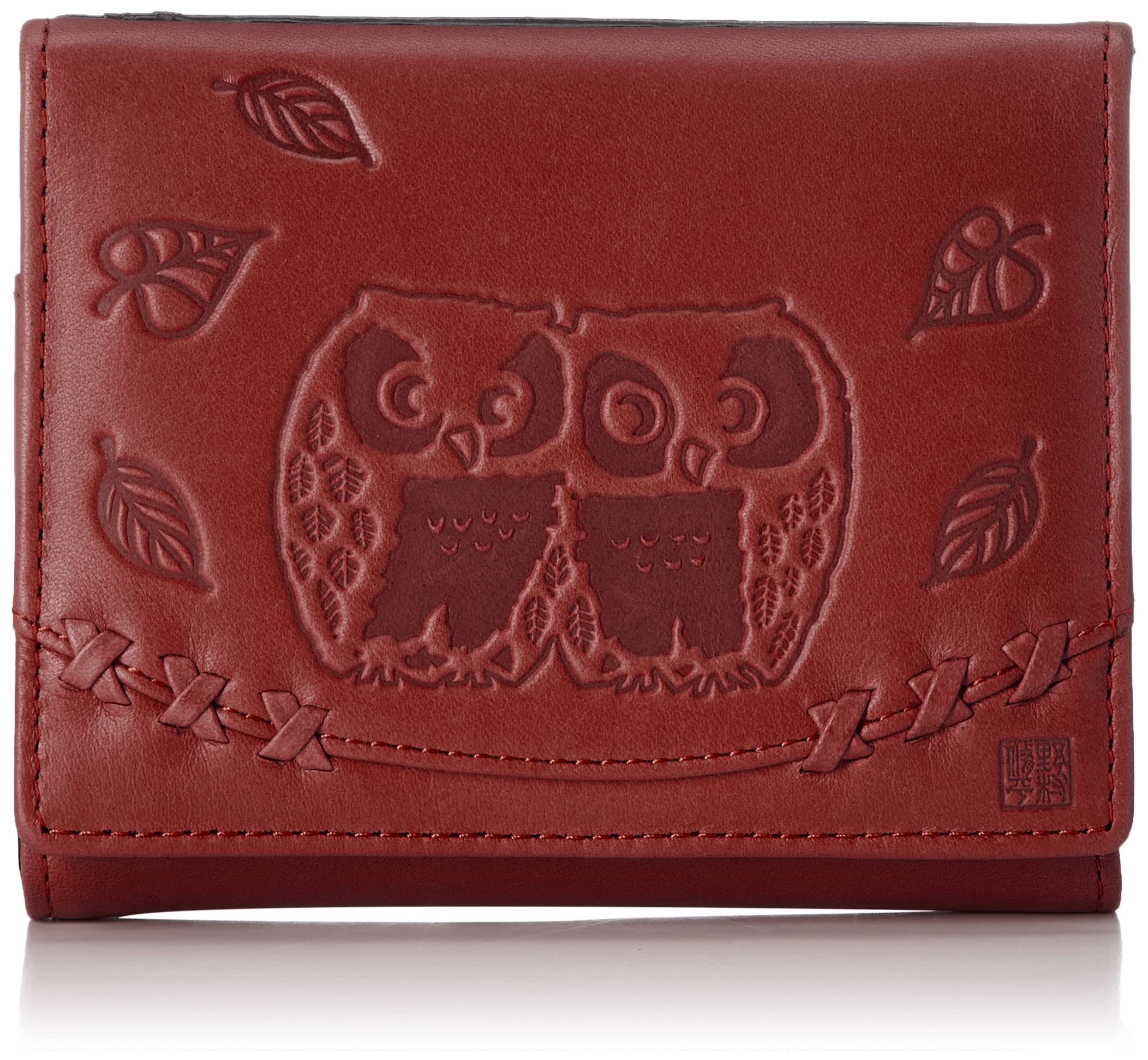 Складной кошелек Nomura Shuhei Нет. 65601 Женский бордовый Один размер