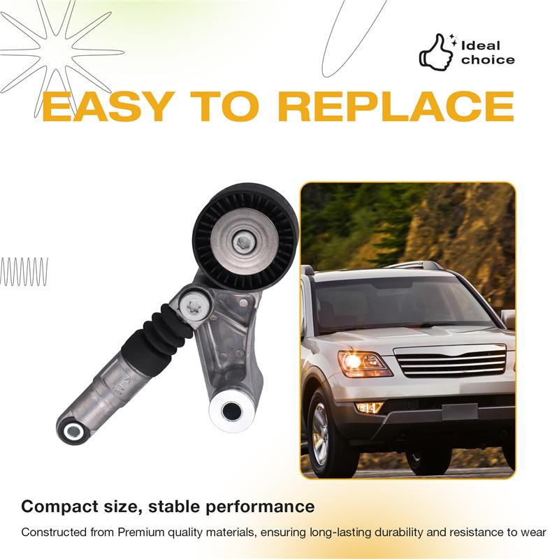 AUTO Car Generator Belt Tensioner For Hyundai Veracruz Kia Borrego 2007-2012 Part Numbers 252813A100 252813A000