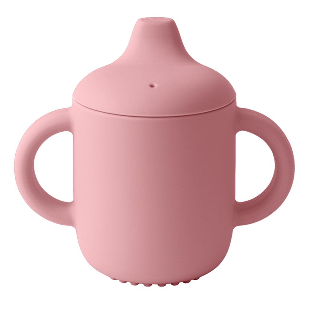 Color Kids 1PCS Silicone Baby Training Cup Double Handle Feeding Water Bottle For Infant BPA Free Toddlers Learning Essentials