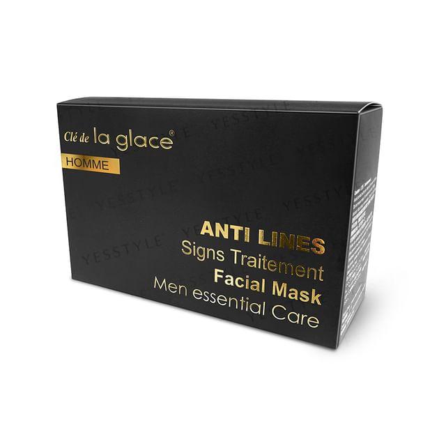 la glace - Homme Anti Lines Signs Traitement Facial Mask 10 pcs