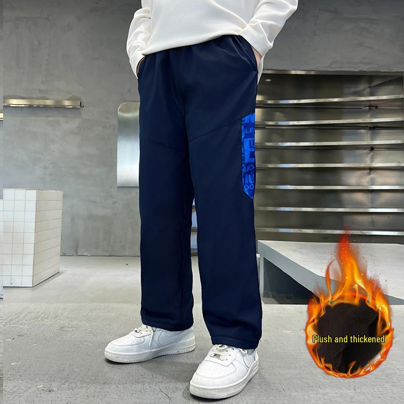 

Мужские ветрозащитные брюки софтшелл с флисовой подкладкой для пеших прогулок - Теплые и стильные для весны и осени Size 170