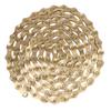 Mountain Bike Chain Strong Tensile Strength Impact Resistance Titanium Gold Color 9 Speed Road Bike Chain