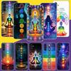 Yoga Chakra Spiritual Energy Universe Phone Case For Samsung Galaxy A16 A14 A15 A13 A56 A54 A55 A53 A26 A24 A25 A23 A36 A34 A35