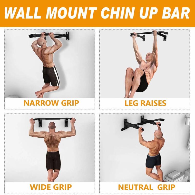 Wall-Mounted Pull-Up Bar