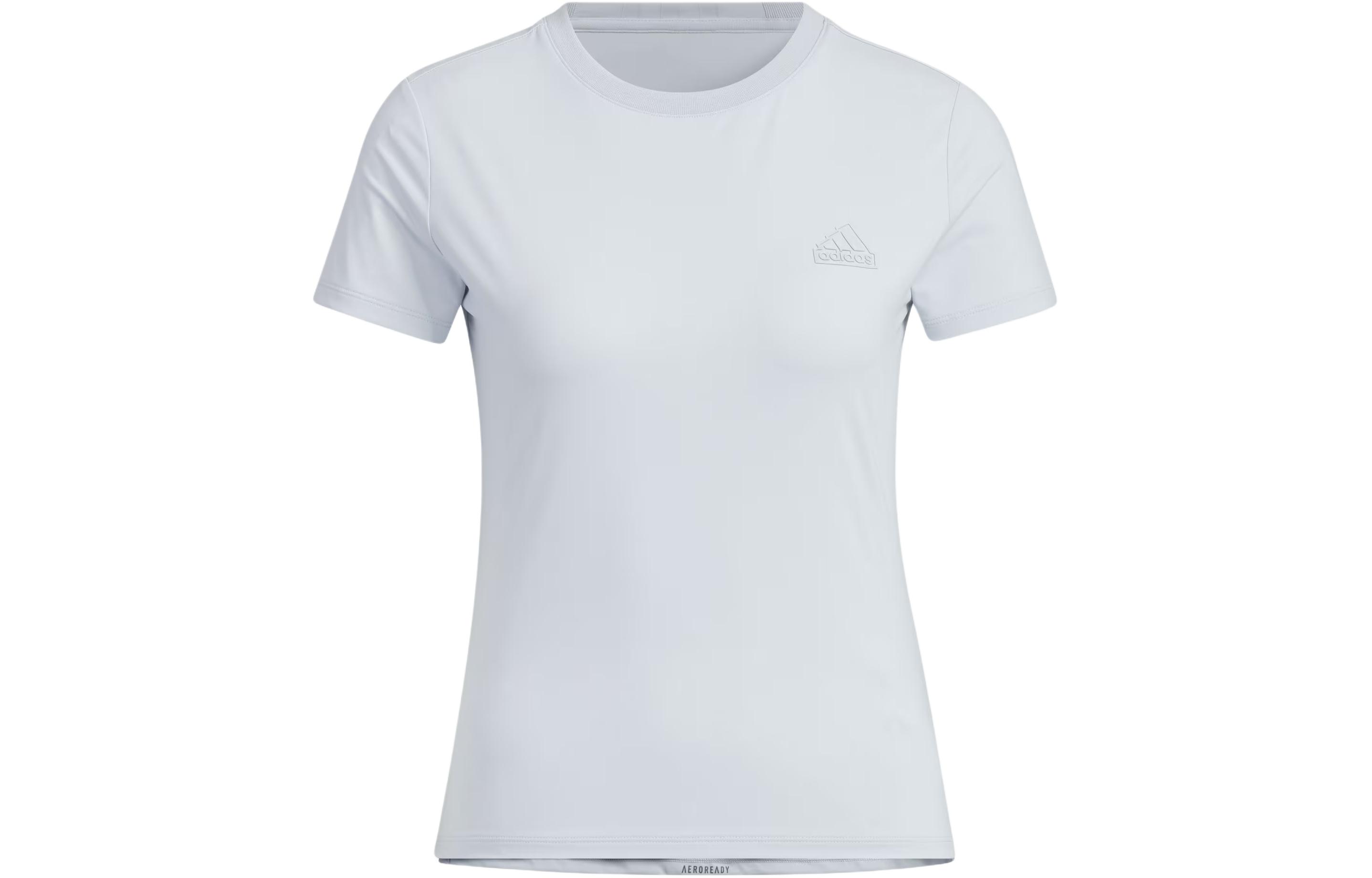 Adidas T Shirt Women s Light Blue JD5260