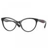 Valentino Eyeglasses Cat Eye Full Rim  Havana Frame And Clear Demo Lenses Lens Va30135196 Brown