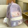 Children's Schoolbags Elementary School Students  Girls' Multi Layer High Value Pain Bags Backpacks