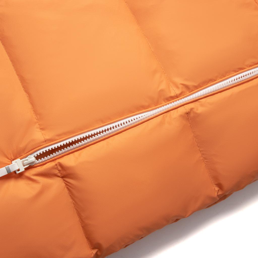 Li Ning Table Tennis Series Comfortable Casual Simple Stand Collar Zipper Letter Warm Vest Unisex Vest Pheasant-Brown AMRV065-4