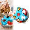 Pet Dog Slow Feeder Dog Bowl, New Dogs Puzzle Enrichment Funny Toy Rotating Plate, Multiple To Suit Small Medium And Large Dogs