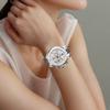 Casio SHEEN Quartz Movement Stainless Steel Strap Women's Watch Silver Dial SHE-5513D-7ADF