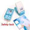 Rectangular Paper Punch Lever Action Embossing Punching Machine Postage Stamp Punch  Card Making