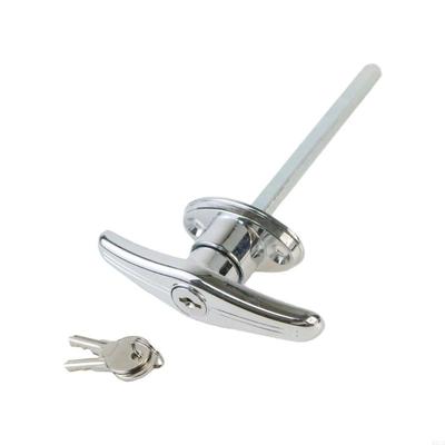 MXLA Garage Door Handle Lock Zincs Alloys Construction Rustproof Includes 2