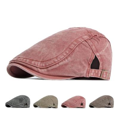 Frühling Sommer Dünne Baumwolle Newsboy Caps für Männer Frauen Britischen Vintage Baskenmütze männer Vorwärts Kappe Gatsby Maler Hüte hombre Boina